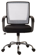 Teknik Office Star Mesh Back Executive Chair With Contrasting Black Fabric Seat & Fixed Armrests - NWOF