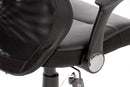Teknik Office Curve Contemporary Mesh Executive Chair With Lumbar Curved Aerated Back & Retractable Armrests - NWOF