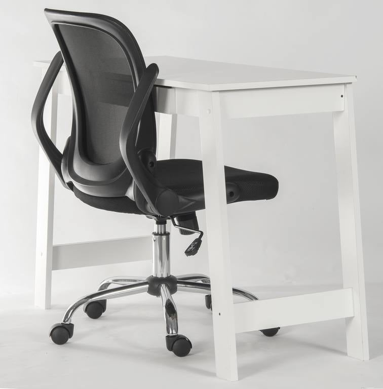 Flip Mesh Executive Chair With Fixed Mesh Backrest & Flip Up Armrests