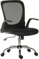 Flip Mesh Executive Chair With Fixed Mesh Backrest & Flip Up Armrests - NWOF