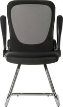 Flip Mesh Visitor Chair With Mesh Aerated Backrest & Flip Up Armrests - NWOF