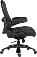Teknik Office Hercules Heavy Duty Executive Chair With Mesh Backrest & Flip Up Arms - 35 Stone Weight Capacity - NWOF