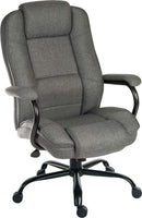 Teknik Office Goliath Duo Heavy Duty Fabric Executive Office Chair With Padded Armrests - NWOF