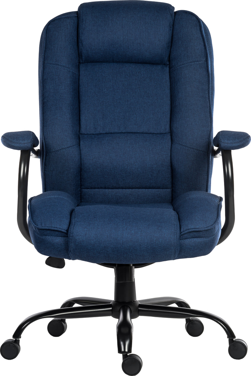 Teknik Office Goliath Duo Heavy Duty Fabric Executive Office Chair With Padded Armrests