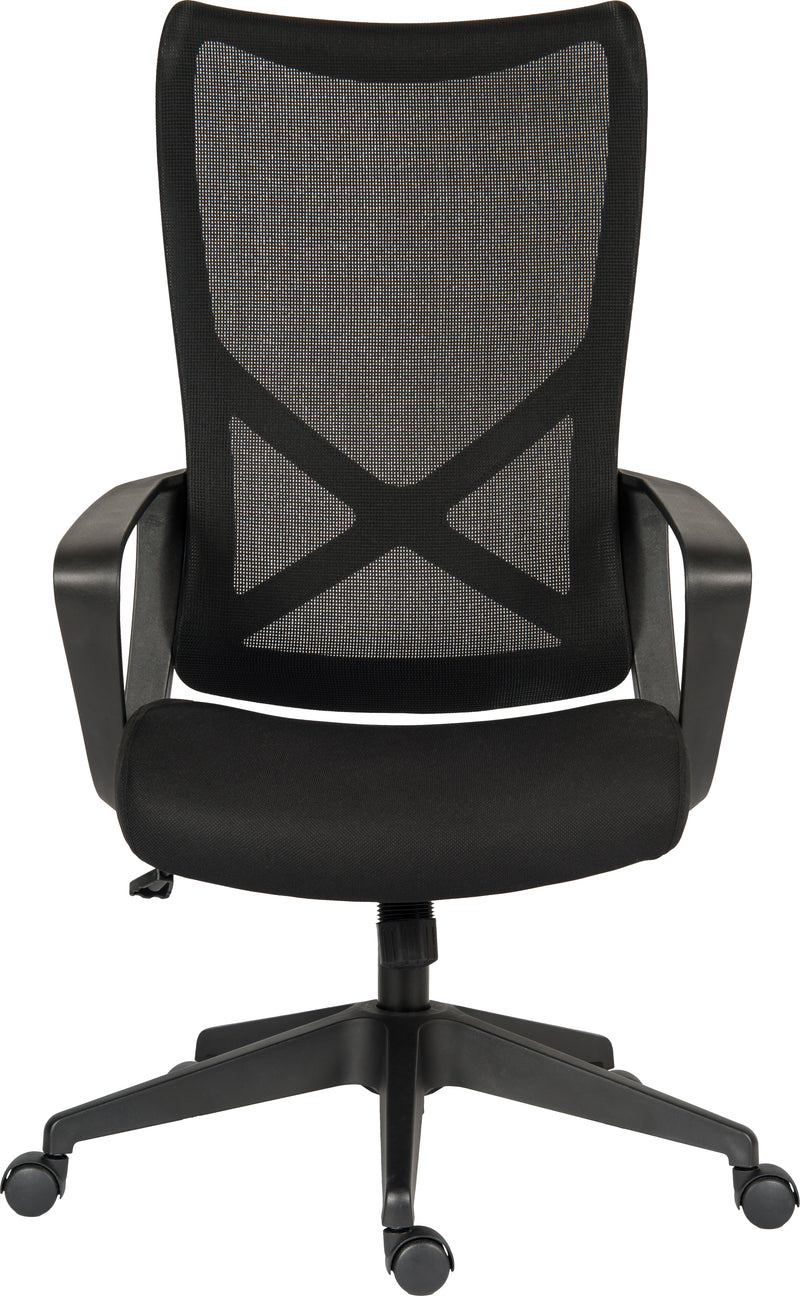 Teknik Office Contour Contemporary Mesh Executive Chair With Curved Aerated Back & Breathable Mesh Seat