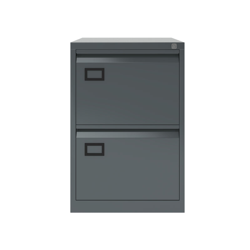 Bisley Volume 2 Drawer Foolscap Filing Cabinet