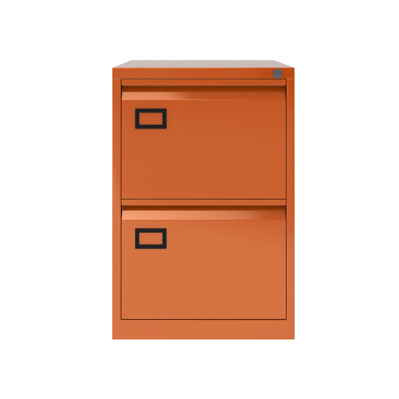 Bisley Volume 2 Drawer Foolscap Filing Cabinet