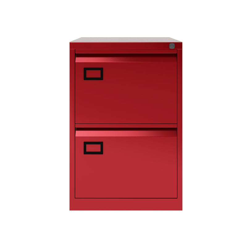 Bisley Volume 2 Drawer Foolscap Filing Cabinet