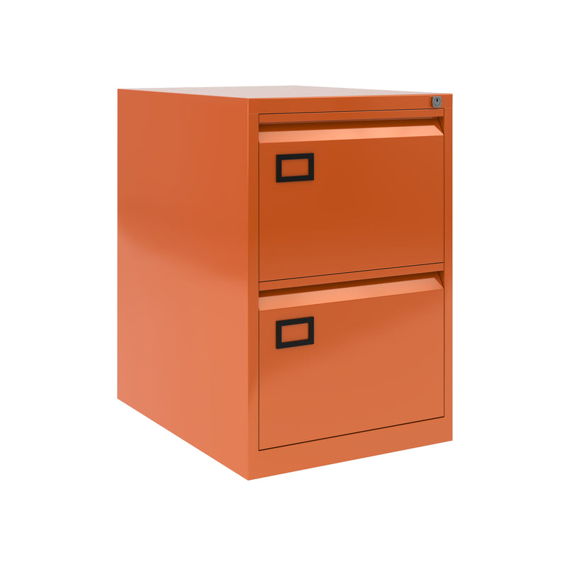 Bisley Volume 2 Drawer Foolscap Filing Cabinet