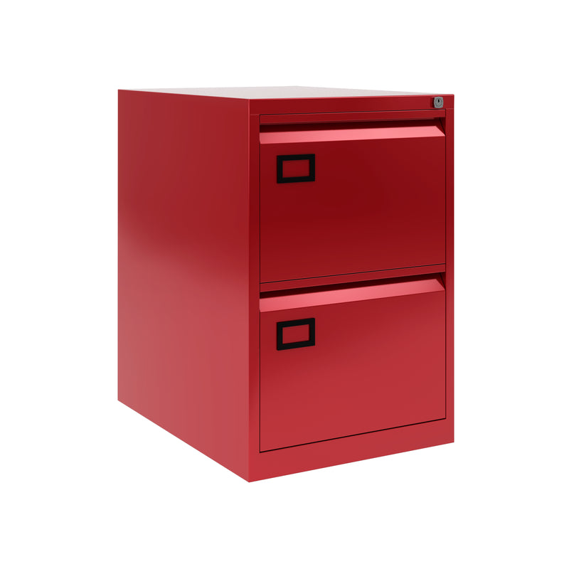 Bisley Volume 2 Drawer Foolscap Filing Cabinet