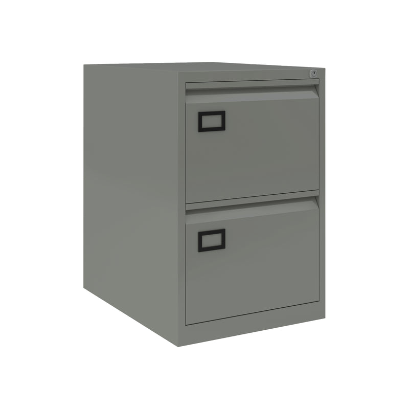 Bisley Volume 2 Drawer Foolscap Filing Cabinet