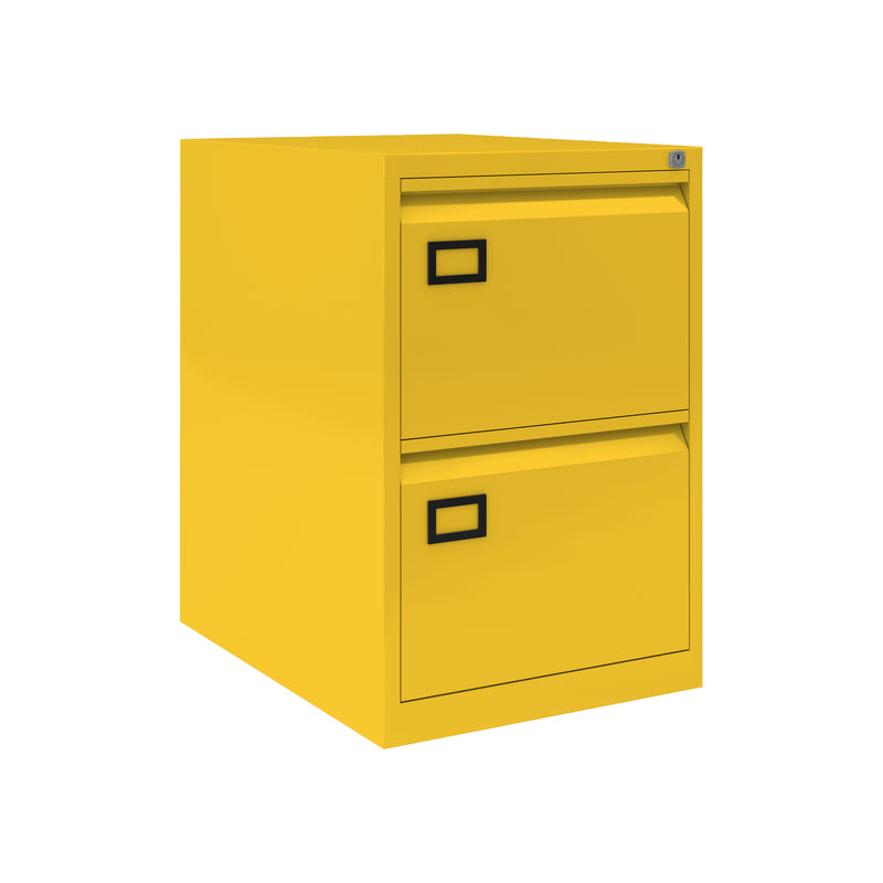 Bisley Volume 2 Drawer Foolscap Filing Cabinet