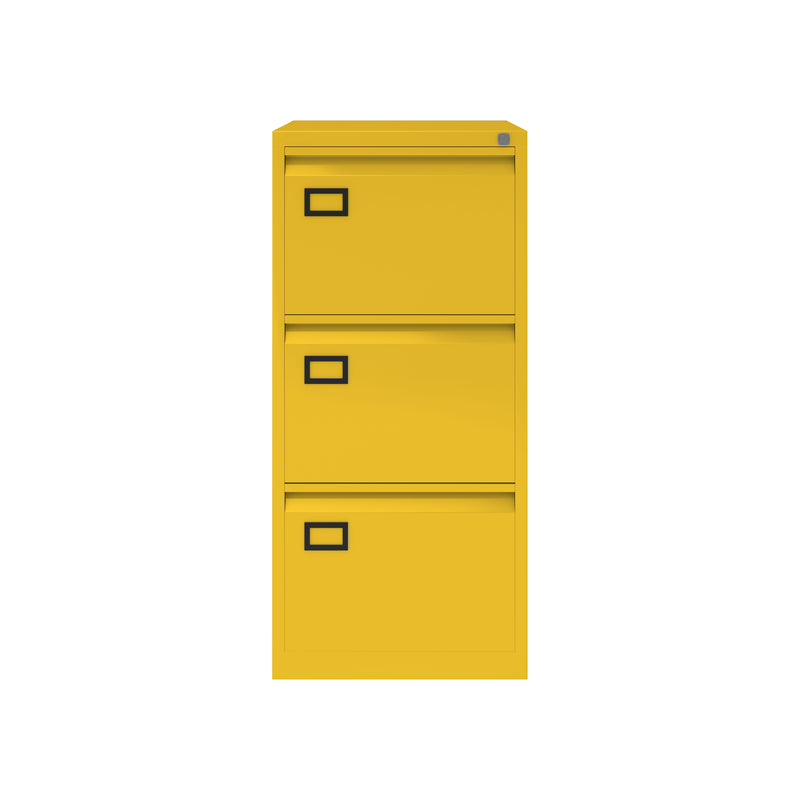 Bisley Volume 3 Drawer Foolscap Filing Cabinet