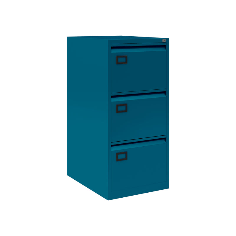 Bisley Volume 3 Drawer Foolscap Filing Cabinet