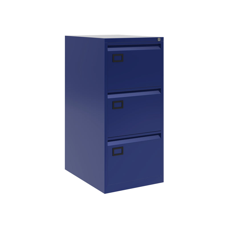 Bisley Volume 3 Drawer Foolscap Filing Cabinet