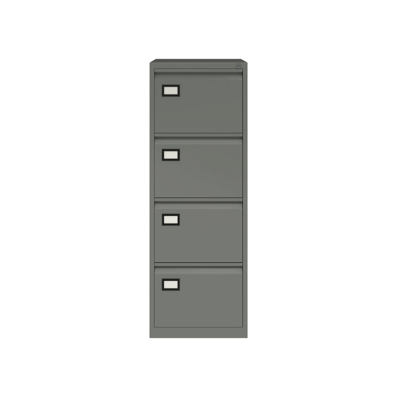 Bisley Volume 4 Drawer Foolscap Filing Cabinet