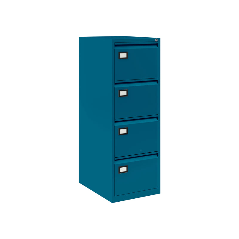 Bisley Volume 4 Drawer Foolscap Filing Cabinet