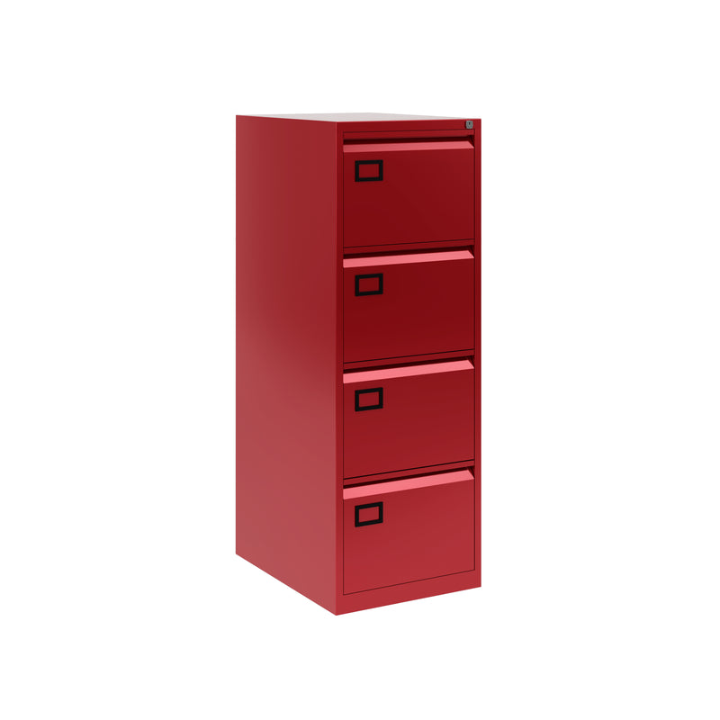 Bisley Volume 4 Drawer Foolscap Filing Cabinet