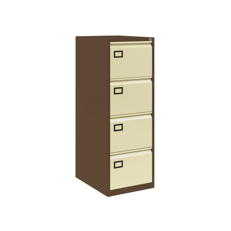 Bisley Volume 4 Drawer Foolscap Filing Cabinet