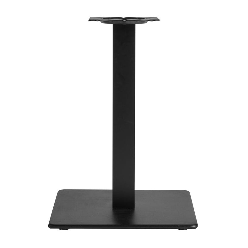 Anzio Dining Table Base - Black Large Square