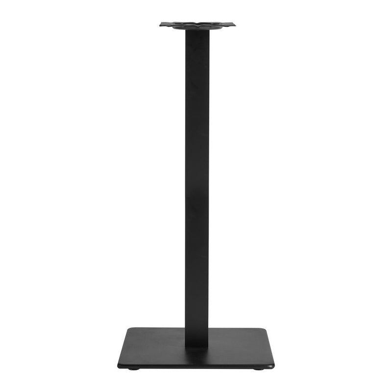 Anzio Bar Height Table Base - Black Large Square