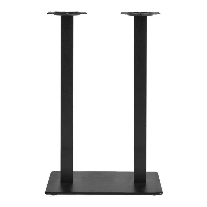 Anzio Bar Height Table Base - Black Large Rectangle