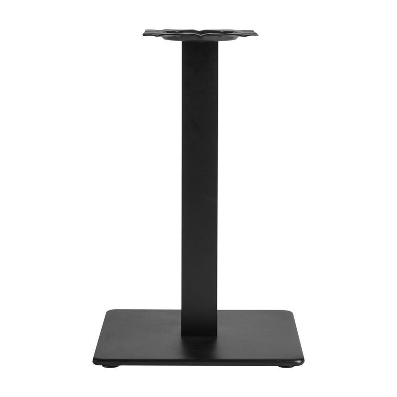 Anzio Dining Table Base - Black Small Square