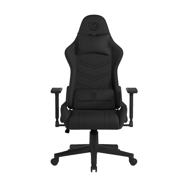 Apollo Ergonomic Gaming Chair With 4D Multi-Dimensional Armrest & 155° Tilt - Black - NWOF