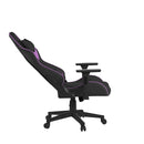 Apollo Ergonomic Gaming Chair With 4D Multi-Dimensional Armrest & 155° Tilt - Black/Purple - NWOF