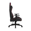 Apollo Ergonomic Gaming Chair With 4D Multi-Dimensional Armrest & 155° Tilt - Black/Red - NWOF