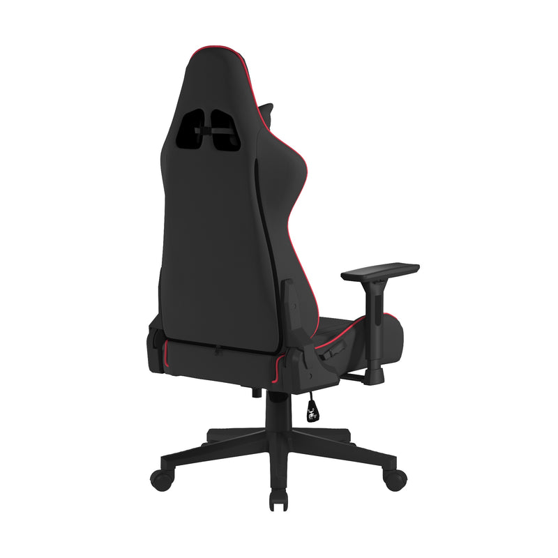 Apollo Ergonomic Gaming Chair With 4D Multi-Dimensional Armrest & 155° Tilt - Black/Red - NWOF