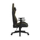 Apollo Ergonomic Gaming Chair With 4D Multi-Dimensional Armrest & 155° Tilt - Black/Yellow - NWOF