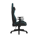 Apollo Ergonomic Gaming Chair With 4D Multi-Dimensional Armrest & 155° Tilt - Black/Blue - NWOF