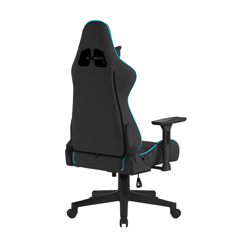 Apollo Ergonomic Gaming Chair With 4D Multi-Dimensional Armrest & 155° Tilt - Black/Blue - NWOF