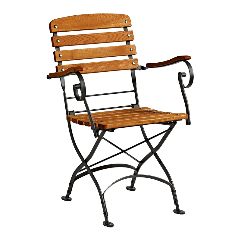 Arch Folding Arm Chair