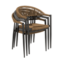 Atlantic Stacking Armchair - NWOF