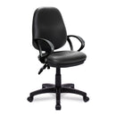Java 200 Medium Back Operator Chair – Black Vinyl - NWOF