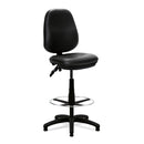 Java 200 Medium Back Vinyl Draughtsman Chair – Twin Lever - NWOF