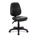 Java 200 Medium Back Operator Chair – Black Vinyl - NWOF