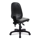 Java 200 Medium Back Operator Chair – Black Vinyl - NWOF