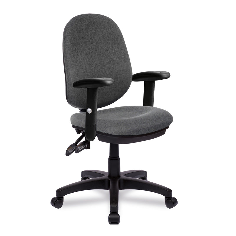 Java 200 Medium Back Operator Chair – Twin Lever - NWOF