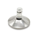 Girona Stylish Fabric Medium Back Armchair With Both Castor & Glides - NWOF