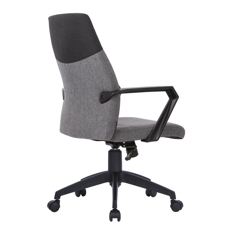 Clyde High Back Two Tone Fabric Executive Office Chair