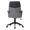 Clyde High Back Two Tone Fabric Executive Office Chair - NWOF