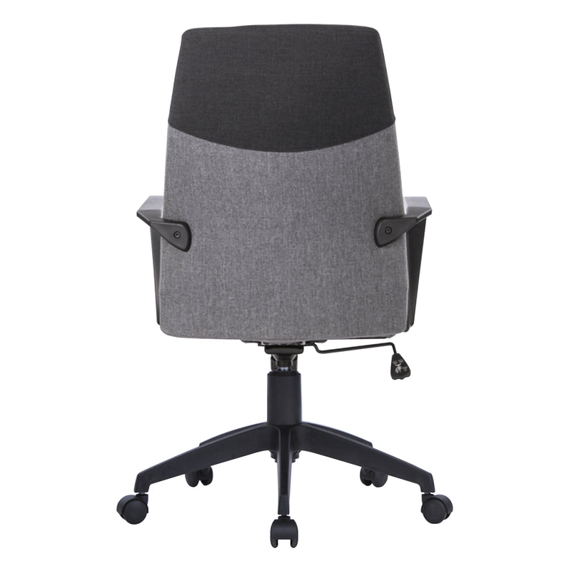 Clyde High Back Two Tone Fabric Executive Office Chair