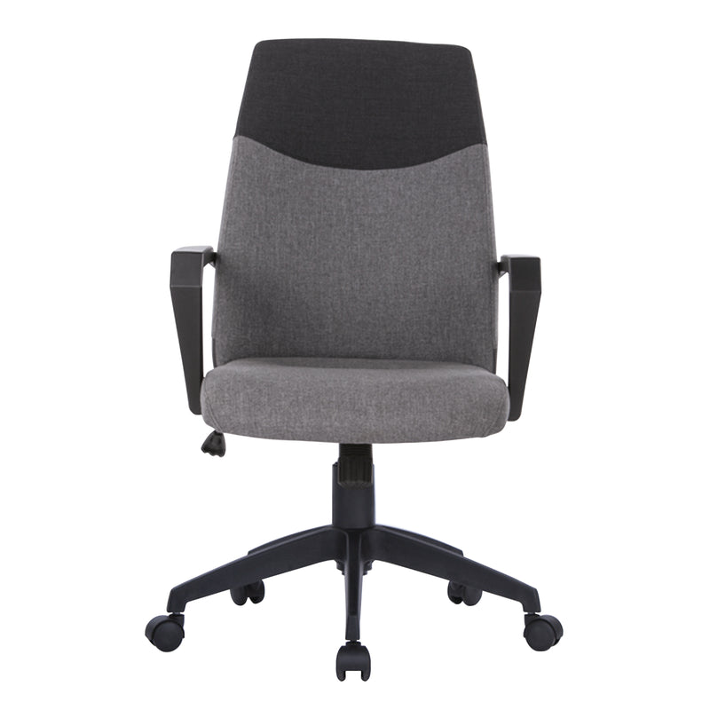 Clyde High Back Two Tone Fabric Executive Office Chair