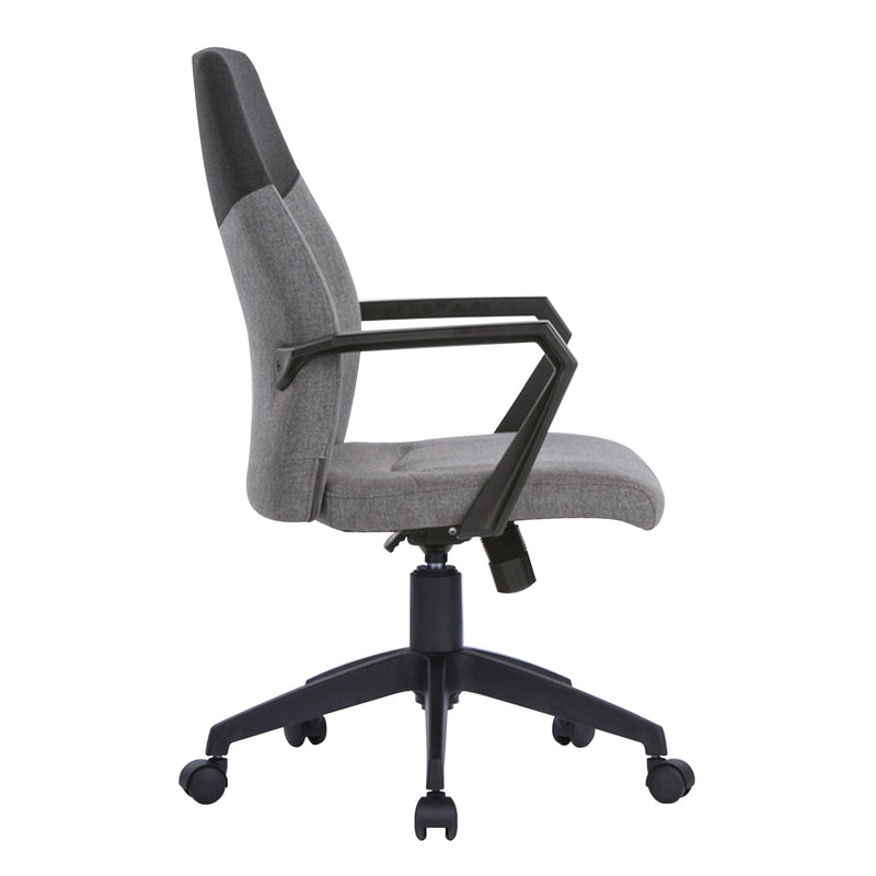 Clyde High Back Two Tone Fabric Executive Office Chair