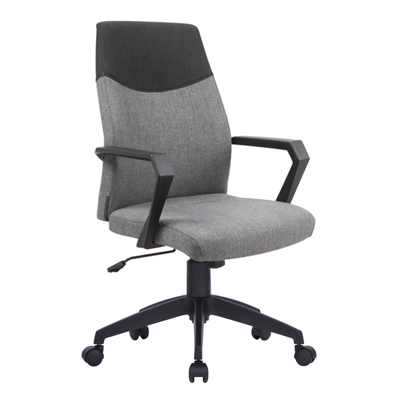 Clyde High Back Two Tone Fabric Executive Office Chair