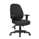 Harrison High Back Moulded Foam Operator Chair With Height Adjustable Back & Arms - NWOF