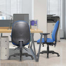 Harrison High Back Moulded Foam Operator Chair With Height Adjustable Back & Arms - NWOF